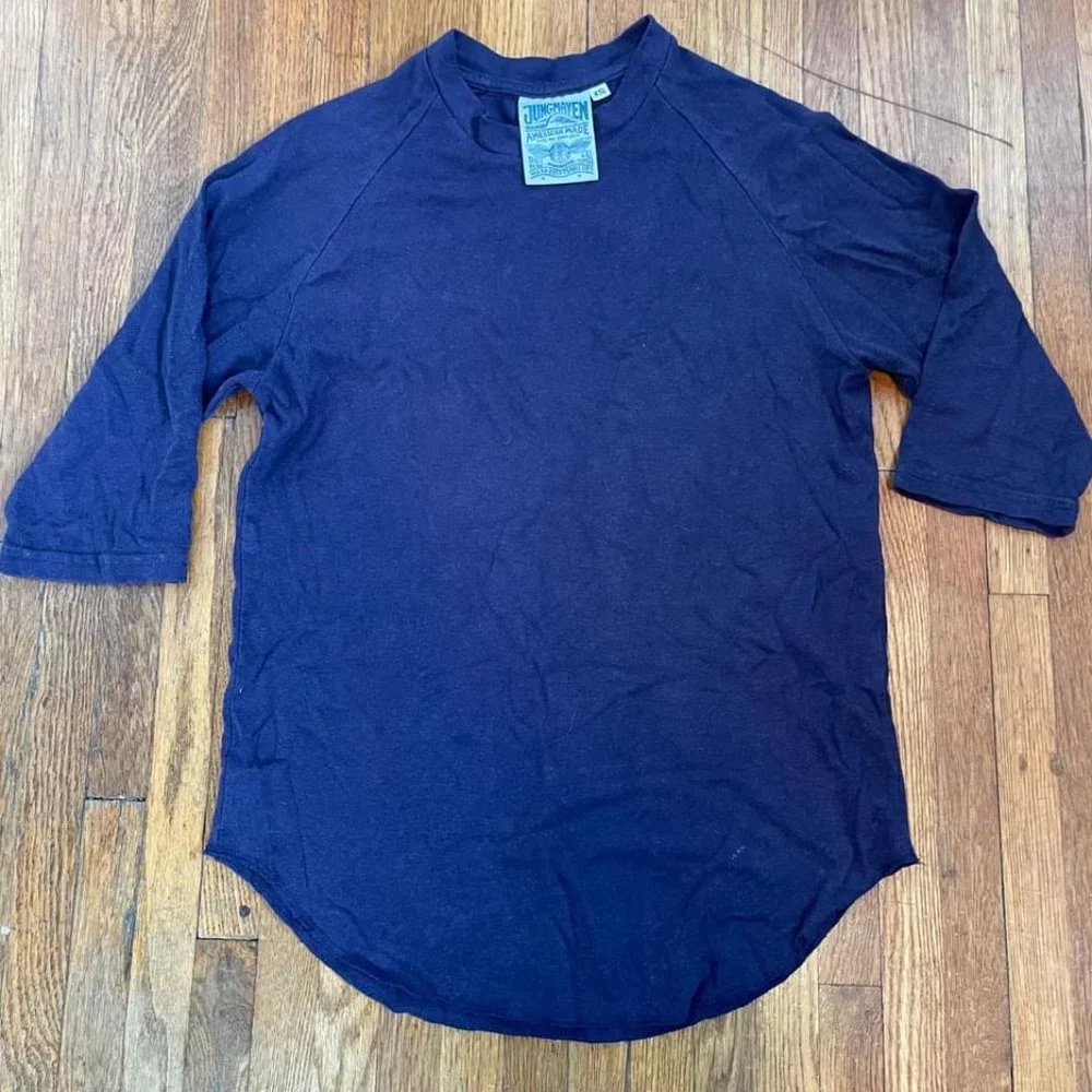 Jungmaven Solid 3/4 Sleeve Raglan - Picture 6 of 8